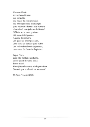 A Poesia do Natal - Antologia de poemas natalinos — page 166