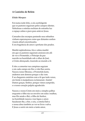 A Poesia do Natal - Antologia de poemas natalinos — page 177