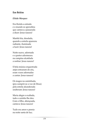 A Poesia do Natal - Antologia de poemas natalinos — page 179