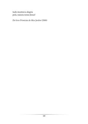 A Poesia do Natal - Antologia de poemas natalinos — page 180