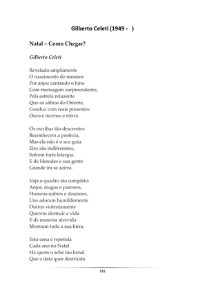 A Poesia do Natal - Antologia de poemas natalinos — page 181