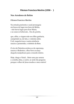 A Poesia do Natal - Antologia de poemas natalinos — page 183