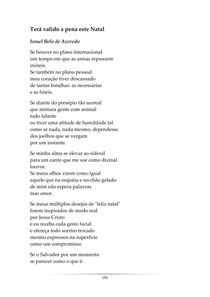 A Poesia do Natal - Antologia de poemas natalinos — page 191