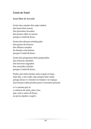 A Poesia do Natal - Antologia de poemas natalinos — page 193