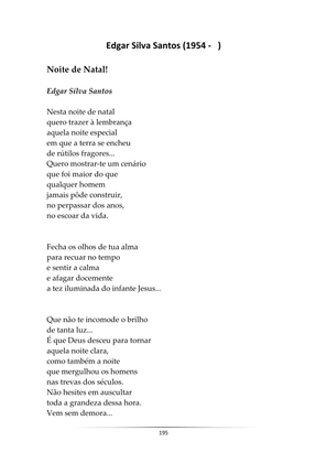 A Poesia do Natal - Antologia de poemas natalinos — page 195