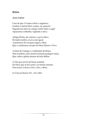A Poesia do Natal - Antologia de poemas natalinos — page 21