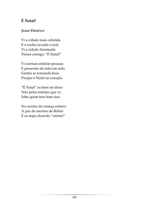 A Poesia do Natal - Antologia de poemas natalinos — page 203