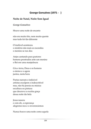 A Poesia do Natal - Antologia de poemas natalinos — page 209