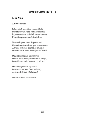 A Poesia do Natal - Antologia de poemas natalinos — page 210