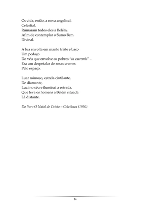 A Poesia do Natal - Antologia de poemas natalinos — page 24
