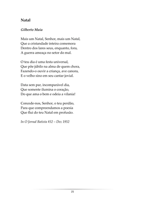 A Poesia do Natal - Antologia de poemas natalinos — page 25