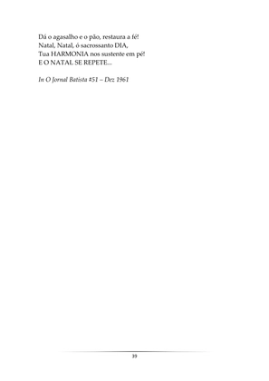 A Poesia do Natal - Antologia de poemas natalinos — page 39