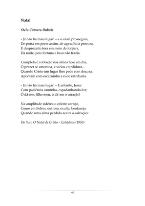 A Poesia do Natal - Antologia de poemas natalinos — page 40