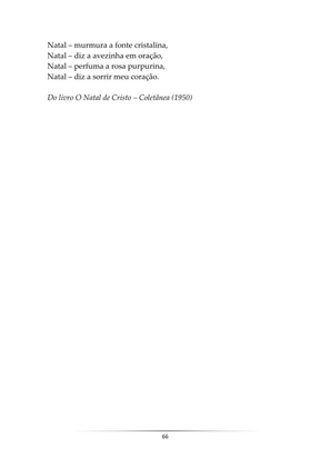 A Poesia do Natal - Antologia de poemas natalinos — page 66