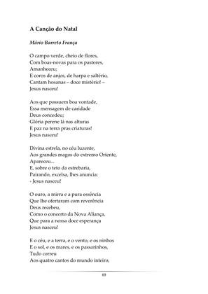 A Poesia do Natal - Antologia de poemas natalinos — page 69