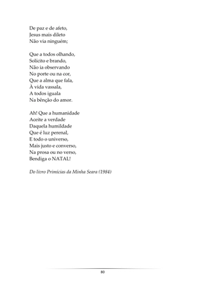 A Poesia do Natal - Antologia de poemas natalinos — page 80