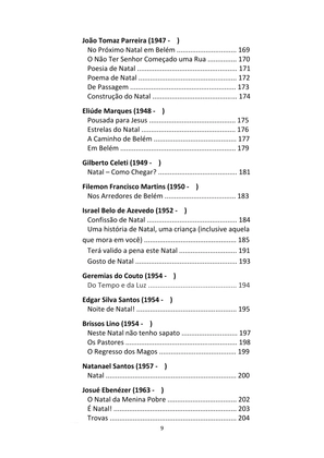 A Poesia do Natal - Antologia de poemas natalinos — page 9
