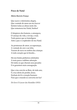 A Poesia do Natal - Antologia de poemas natalinos — page 83