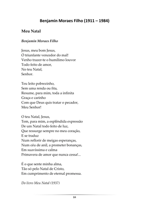 A Poesia do Natal - Antologia de poemas natalinos — page 84