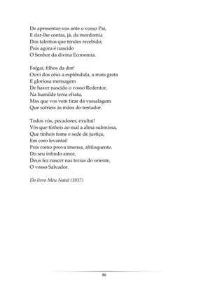 A Poesia do Natal - Antologia de poemas natalinos — page 86