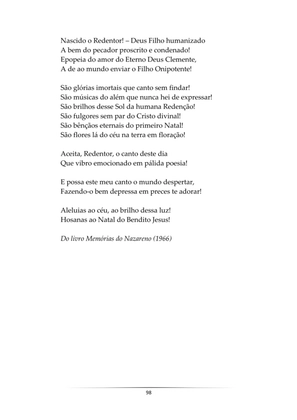 A Poesia do Natal - Antologia de poemas natalinos — page 98
