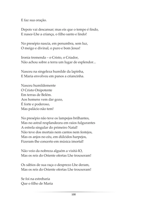 A Poesia do Natal - Antologia de poemas natalinos — page 100