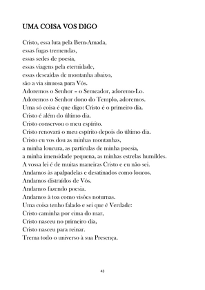 Os 50 Melhores Poemas Cristãos de Jorge de Lima — page 43