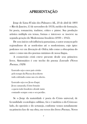 Os 50 Melhores Poemas Cristãos de Jorge de Lima — page 7