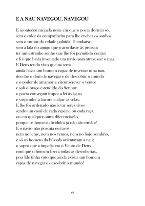 Os 50 Melhores Poemas Cristãos de Jorge de Lima — page 64