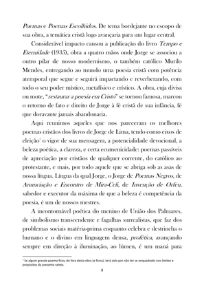 Os 50 Melhores Poemas Cristãos de Jorge de Lima — page 8
