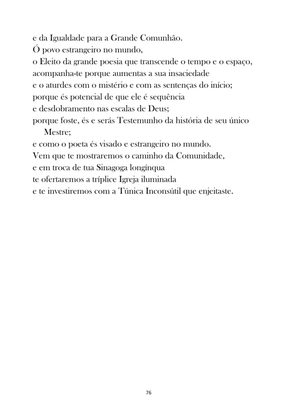 Os 50 Melhores Poemas Cristãos de Jorge de Lima — page 76