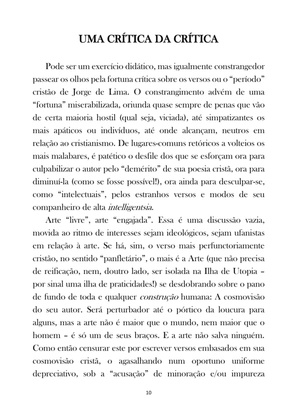 Os 50 Melhores Poemas Cristãos de Jorge de Lima — page 10