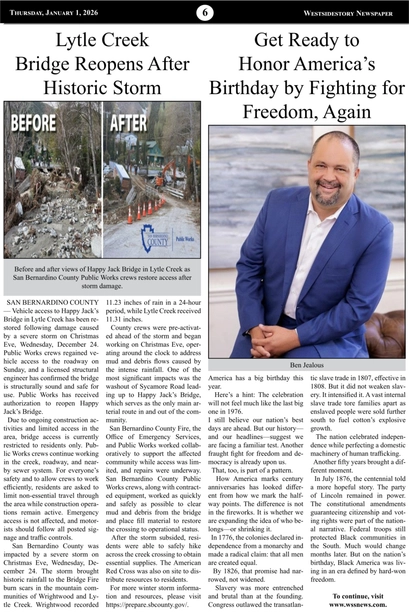 WSSNews | Volume 39 No. 41 — page 6