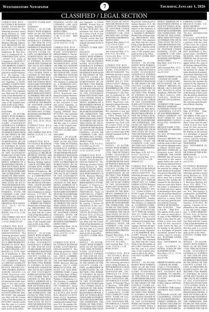 WSSNews | Volume 39 No. 41 — page 7