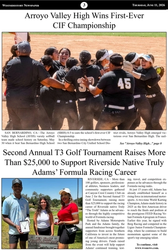 Thursday, June  11 |  Volume 40 No 13 — page 3
