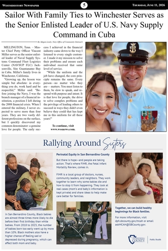 Thursday, June  11 |  Volume 40 No 13 — page 5
