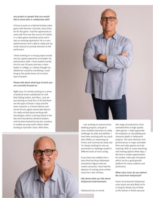 VOICE ACTORS — page 29