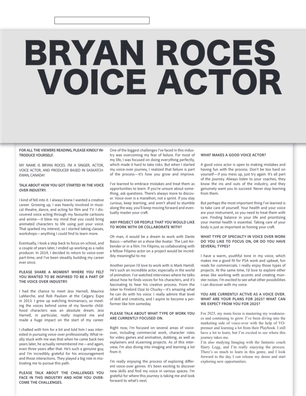 VOICE ACTORS — page 4