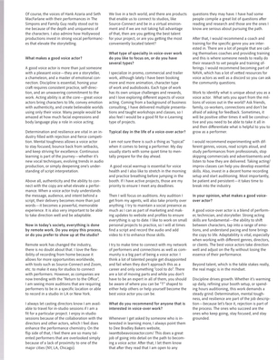 VOICE ACTORS — page 31