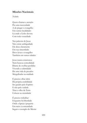 ALMANAQUE DO MOBILIZADOR MISSIONÁRIO – Mais de 1.000 páginas de recursos para ampliar a consciência missionária de sua igreja, grupo e família. — page 1033