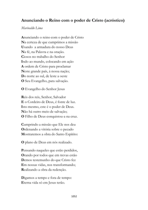 ALMANAQUE DO MOBILIZADOR MISSIONÁRIO – Mais de 1.000 páginas de recursos para ampliar a consciência missionária de sua igreja, grupo e família. — page 1052