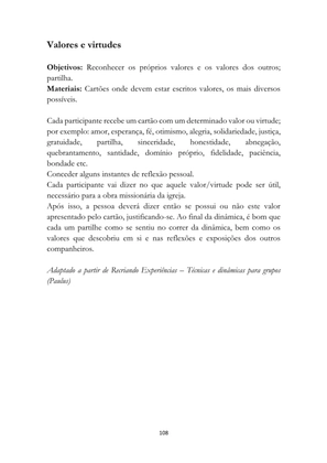 ALMANAQUE DO MOBILIZADOR MISSIONÁRIO – Mais de 1.000 páginas de recursos para ampliar a consciência missionária de sua igreja, grupo e família. — page 108