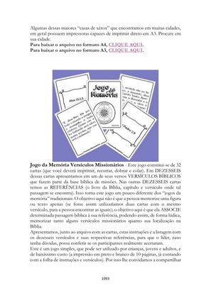 ALMANAQUE DO MOBILIZADOR MISSIONÁRIO – Mais de 1.000 páginas de recursos para ampliar a consciência missionária de sua igreja, grupo e família. — page 1093