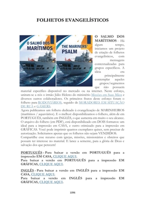 ALMANAQUE DO MOBILIZADOR MISSIONÁRIO – Mais de 1.000 páginas de recursos para ampliar a consciência missionária de sua igreja, grupo e família. — page 1096
