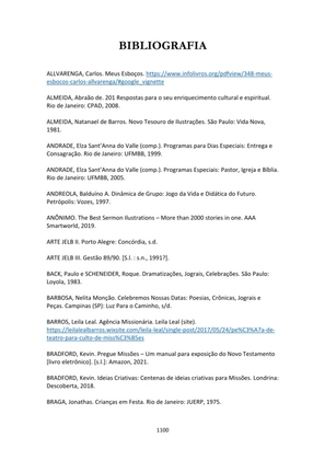 ALMANAQUE DO MOBILIZADOR MISSIONÁRIO – Mais de 1.000 páginas de recursos para ampliar a consciência missionária de sua igreja, grupo e família. — page 1100