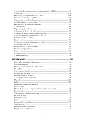 ALMANAQUE DO MOBILIZADOR MISSIONÁRIO – Mais de 1.000 páginas de recursos para ampliar a consciência missionária de sua igreja, grupo e família. — page 12