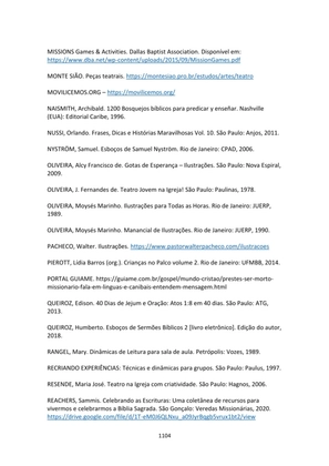 ALMANAQUE DO MOBILIZADOR MISSIONÁRIO – Mais de 1.000 páginas de recursos para ampliar a consciência missionária de sua igreja, grupo e família. — page 1104