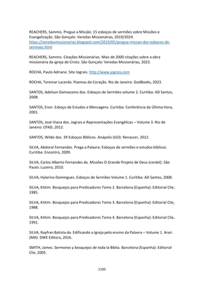 ALMANAQUE DO MOBILIZADOR MISSIONÁRIO – Mais de 1.000 páginas de recursos para ampliar a consciência missionária de sua igreja, grupo e família. — page 1105