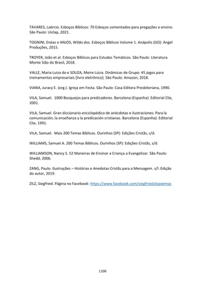 ALMANAQUE DO MOBILIZADOR MISSIONÁRIO – Mais de 1.000 páginas de recursos para ampliar a consciência missionária de sua igreja, grupo e família. — page 1106