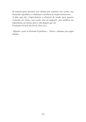 ALMANAQUE DO MOBILIZADOR MISSIONÁRIO – Mais de 1.000 páginas de recursos para ampliar a consciência missionária de sua igreja, grupo e família. — page 113